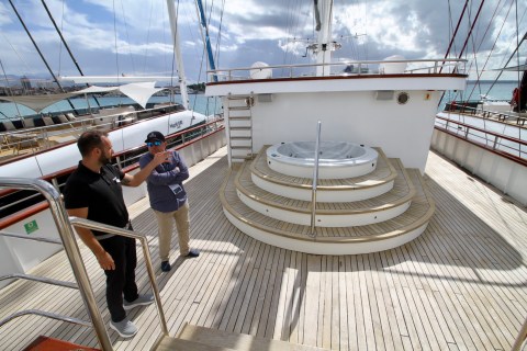 Klara Jakobsen's photo from the onboard visit