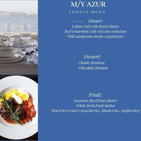 Food onboard AZUR # 2