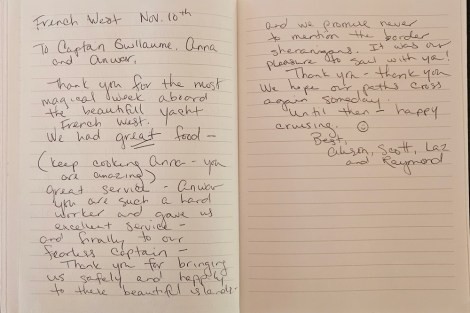 Review img # 19 of the yacht FRENCHWEST