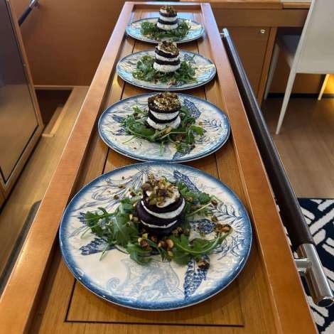 Food onboard Lagoon Sixty5 2025 # 7