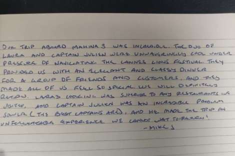 Review img # 4 of the yacht Mahina 3