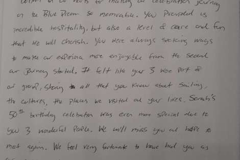 Review img # 6 of the yacht The Blue Dream