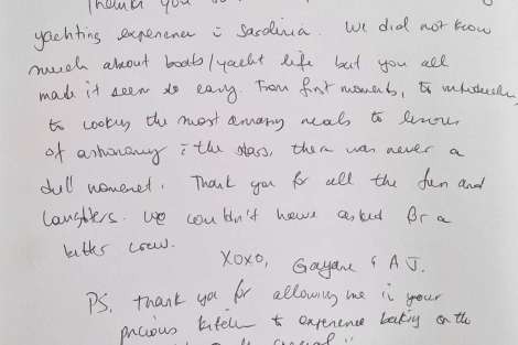 Review img # 23 of the yacht The Blue Dream